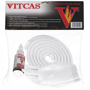 White Stove Rope Seal Glue Kit