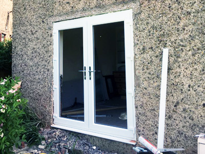 Installation of uPVC French Doors